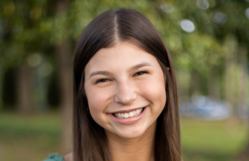Linley Grace Hill, an FHU undergraduate student